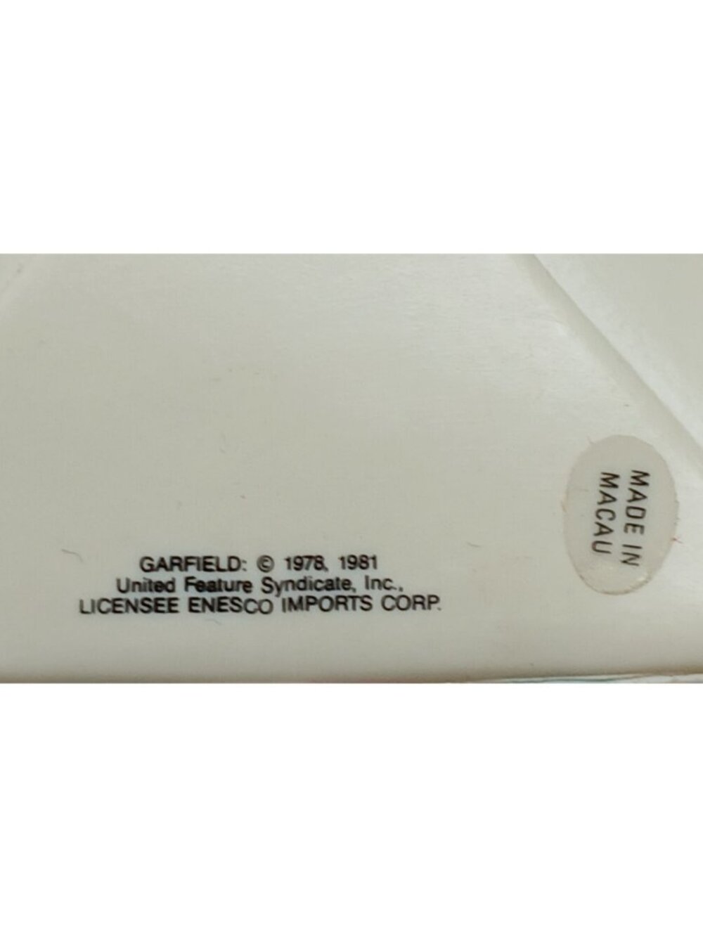 Garfield Special Delivery Christmas Ornament By Enesco Treasury 1981 W/Box #GS-8 - Picture 5 of 12